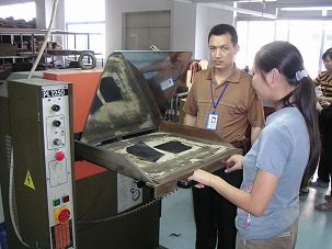 Iron press machine